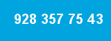 928 357 75 43 928 357 75 43